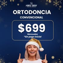 Promoción ortodoncia convencional 699